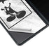 Disney Mickey Mouse Shape on Marble Galaxy Z Fold4 5G Skin
